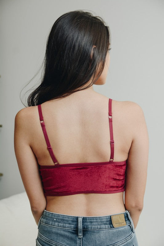 Crushed Berries Crop Cami