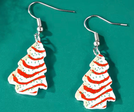 Tree Cake Earrings