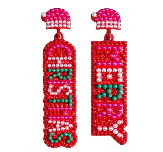 Merry Christmas Earrings