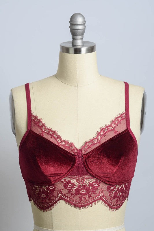 Crushed Berries Crop Cami